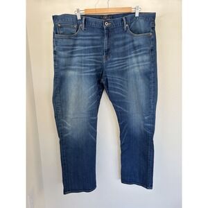 Lucky Brand 363 New Vintage Straight Jeans Men's 40x30 Blue Denim Medium Wash